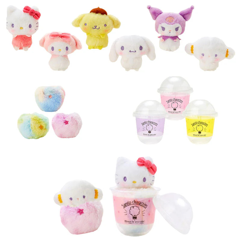 Sanrio Characters Pack Your Own Cotton Candy Plush Set