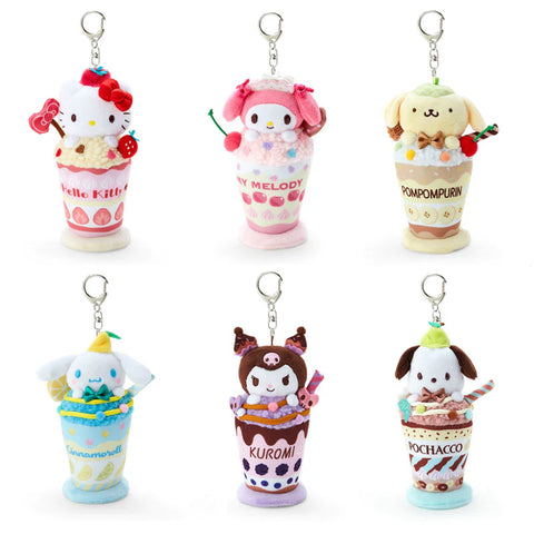Sanrio Characters Ice Cream Keychain Mascot