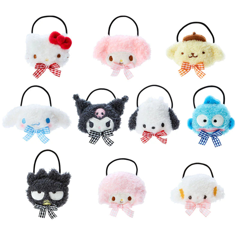 Sanrio Characters Face Ponytail Holder