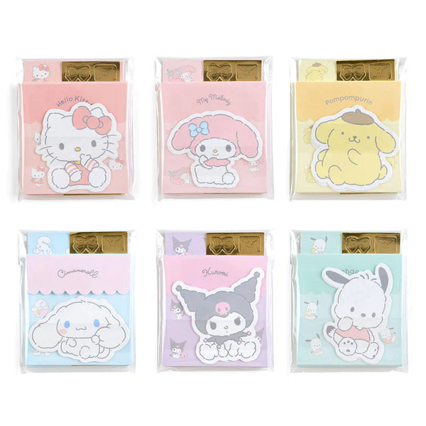 Sanrio Characters Pastel Mini Letter Set