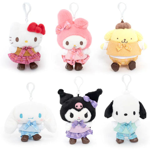 Sanrio Characters Uniform Mascot Clip On