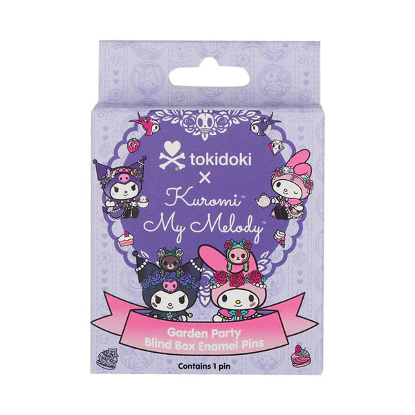 tokidoki x Kuromi and My Melody Garden Party Blind Box Enamel Pin