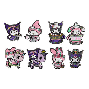 tokidoki x Kuromi and My Melody Garden Party Blind Box Enamel Pin