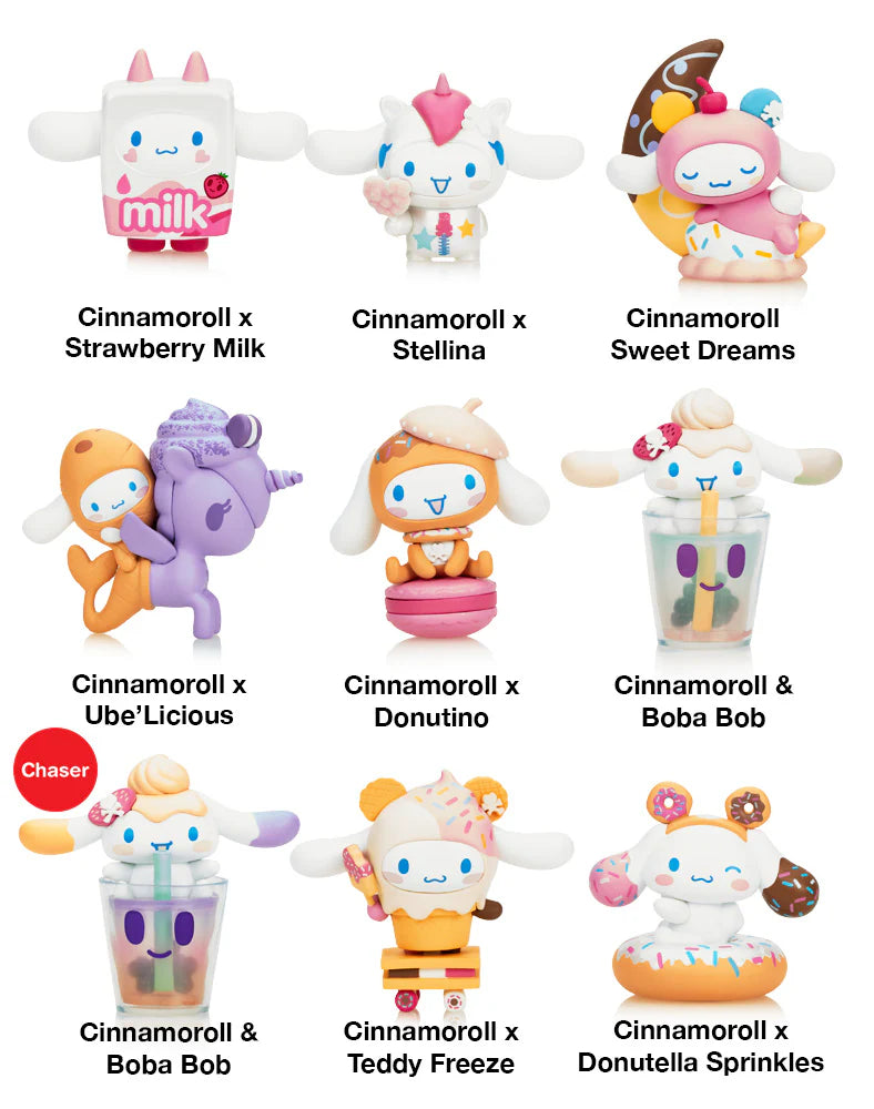 tokidoki x Cinnamoroll Sweet Treats Figurine Blind Box