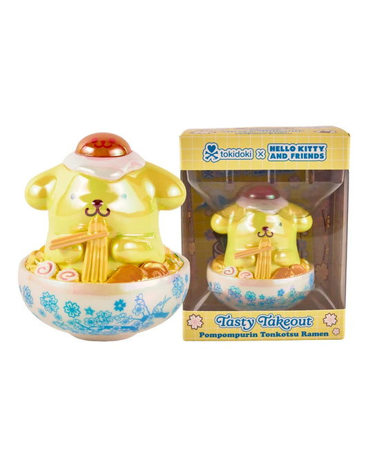 tokidoki Tasty Takeout Pompompurin Tonkotsu Ramen Figure