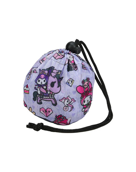 tokidoki x Kuromi and My Melody Garden Party Reusable Shopping Tote