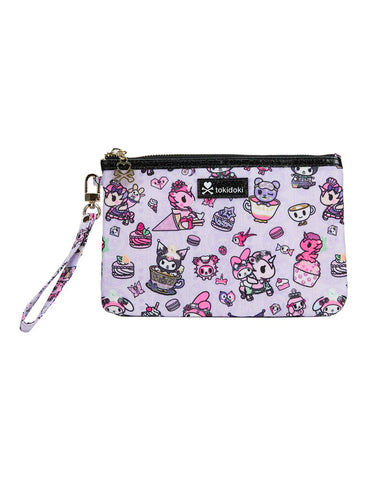 tokidoki x Kuromi and My Melody Garden Party Zip Pouch