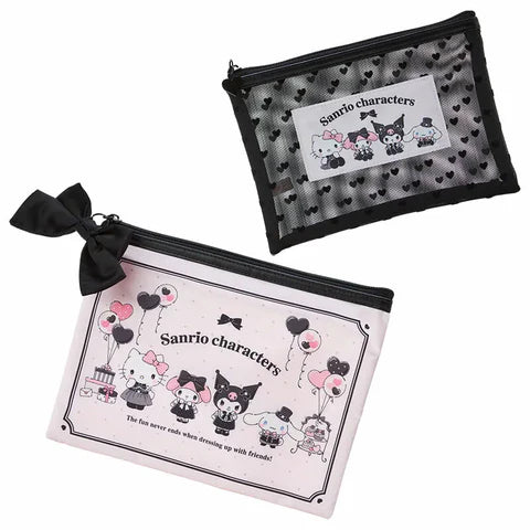 Sanrio Characters Pretty Party 2-pc Pouch Set