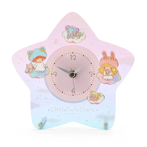 Little Twin Stars Fancy Clock