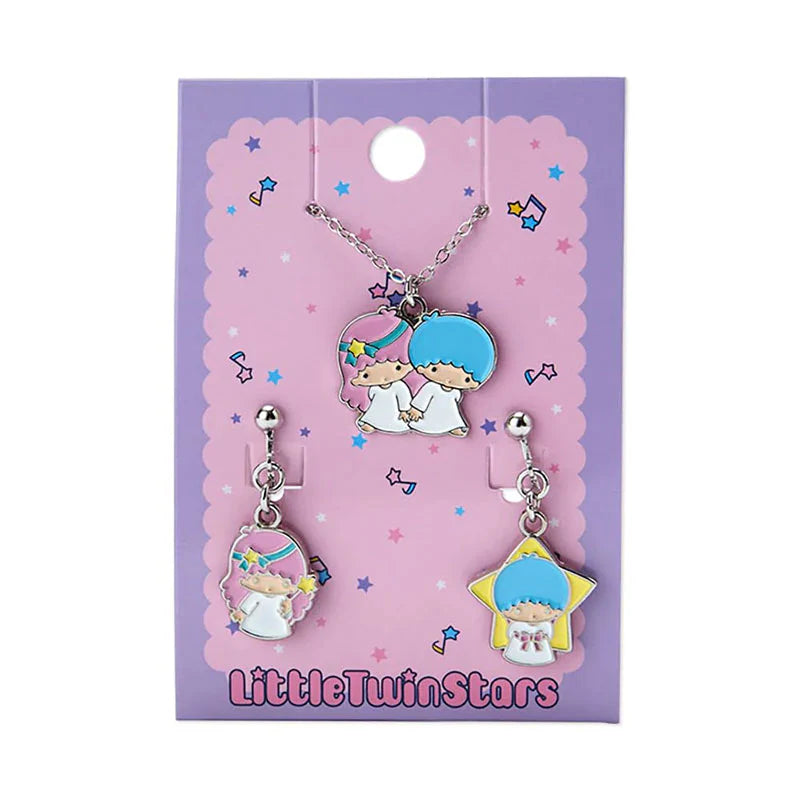 Sanrio Characters Necklace and Earrings Set