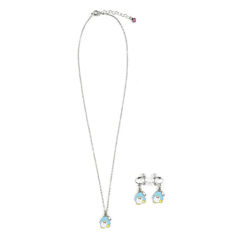 Sanrio Characters Necklace and Earrings Set