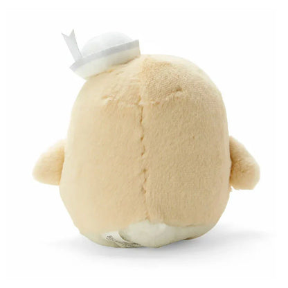 Sanrio Characters White Plush Keychain with Mascot