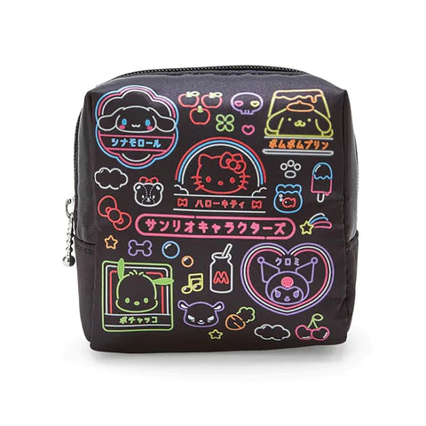 Sanrio Characters Mix Vivid Square Pouch