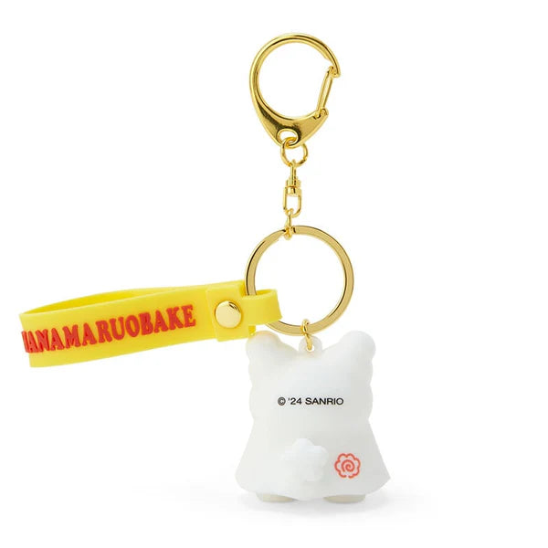 Hanamaruobake Keyring with Plastic Mascot