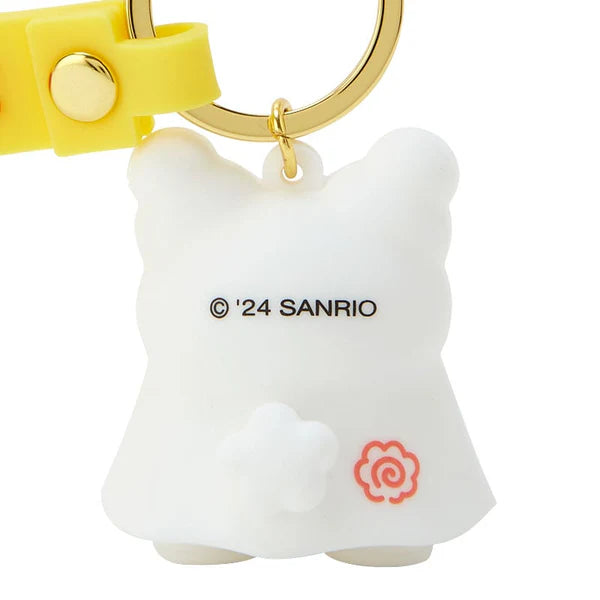 Hanamaruobake Keyring with Plastic Mascot