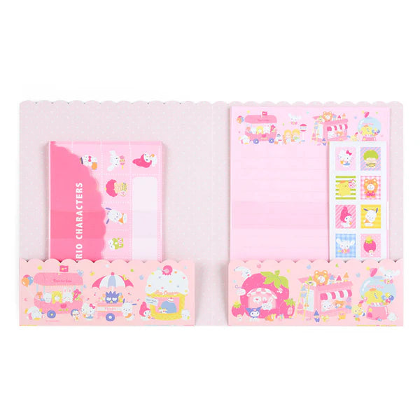 Sanrio Characters Fruit Stand Letter Set