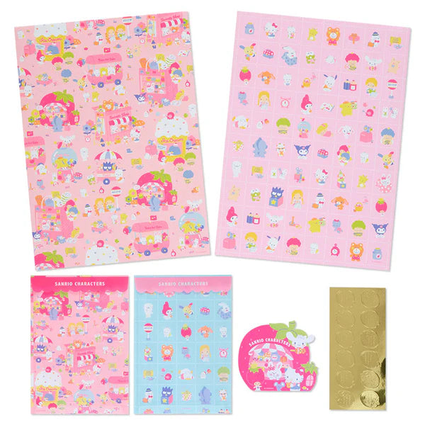 Sanrio Characters Fruit Stand Wrapping Set