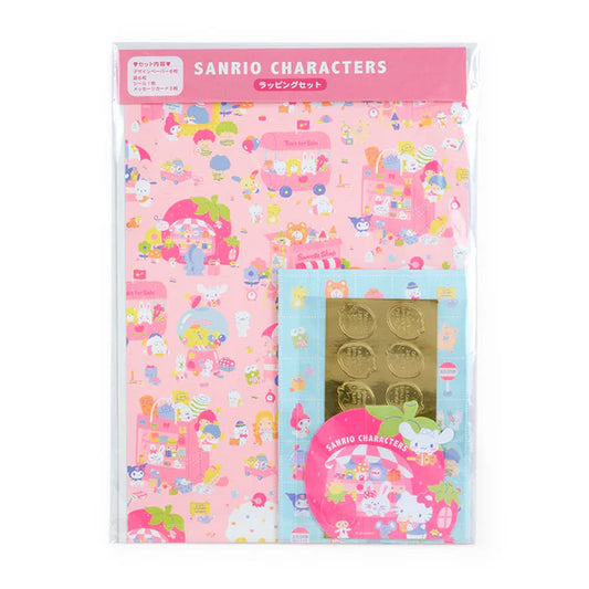 Sanrio Characters Fruit Stand Wrapping Set