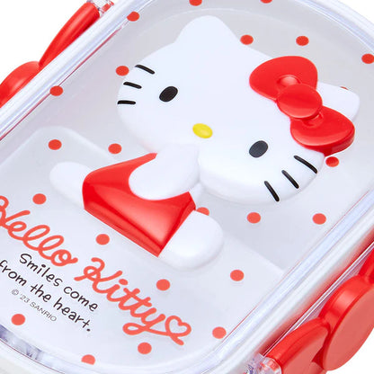 Hello Kitty Red Bento Lunch Box Relief
