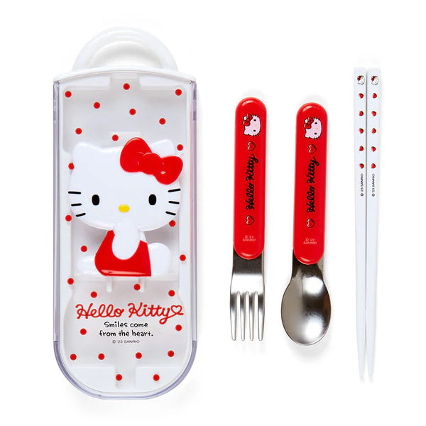 Hello Kitty Utensil Set Relief