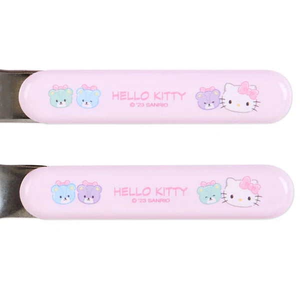 Hello Kitty Pink Utensil Set