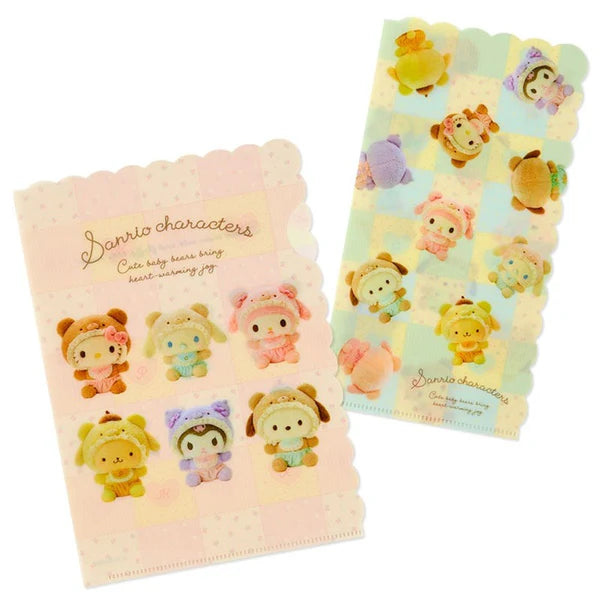 Sanrio Characters Baby Bear Clear File