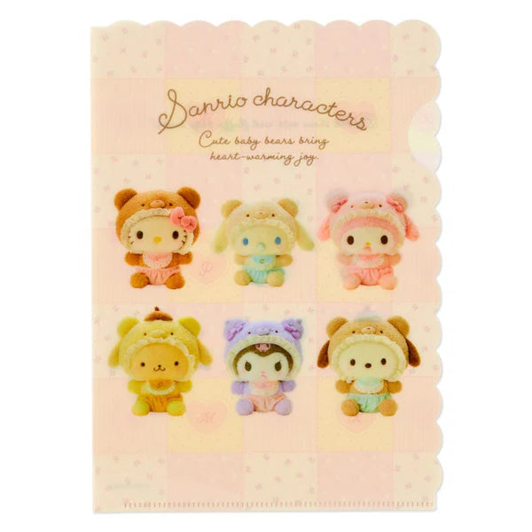 Sanrio Characters Baby Bear Clear File