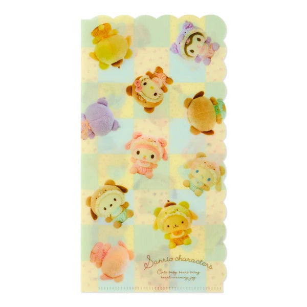 Sanrio Characters Baby Bear Clear File