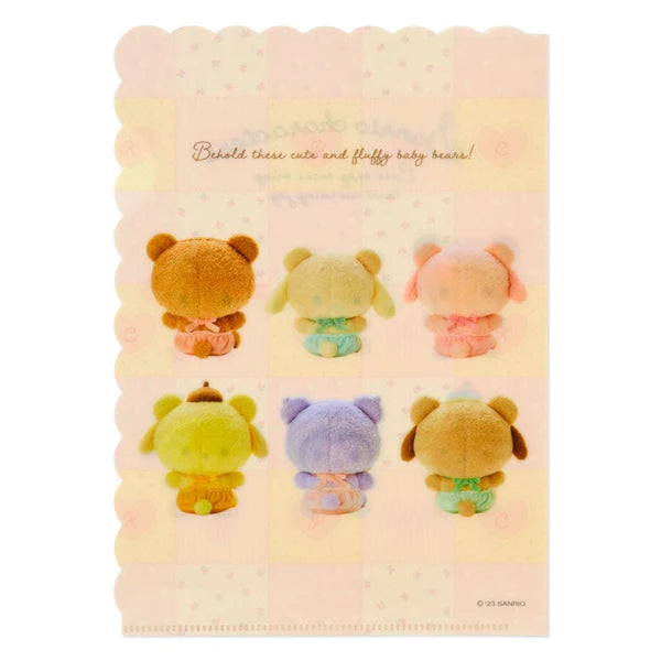 Sanrio Characters Baby Bear Clear File