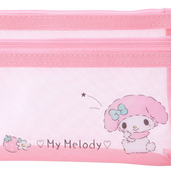 Sanrio Characters Flat Pen Pouch