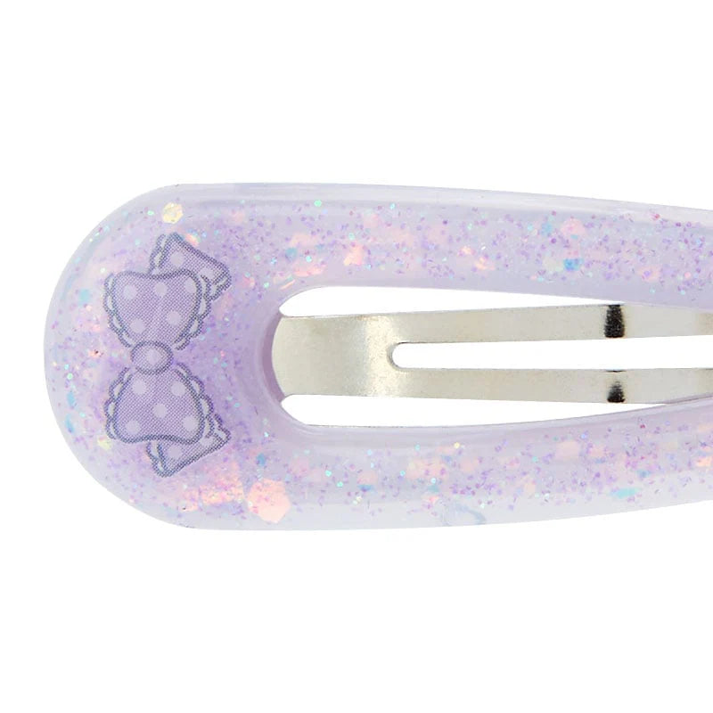 My Melody Glitter Hair Clips