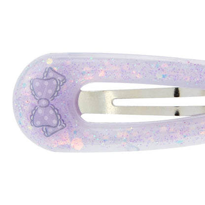 My Melody Glitter Hair Clips