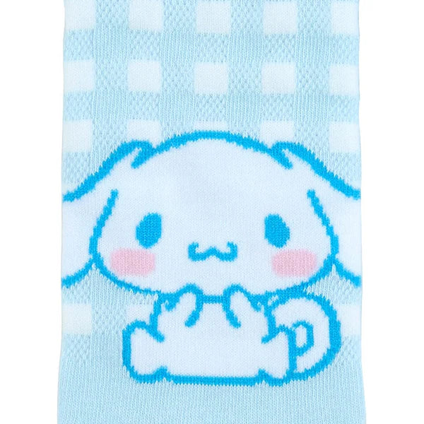 Sanrio Characters Checkered Adult Ankle Socks