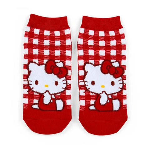 Sanrio Characters Checkered Adult Ankle Socks