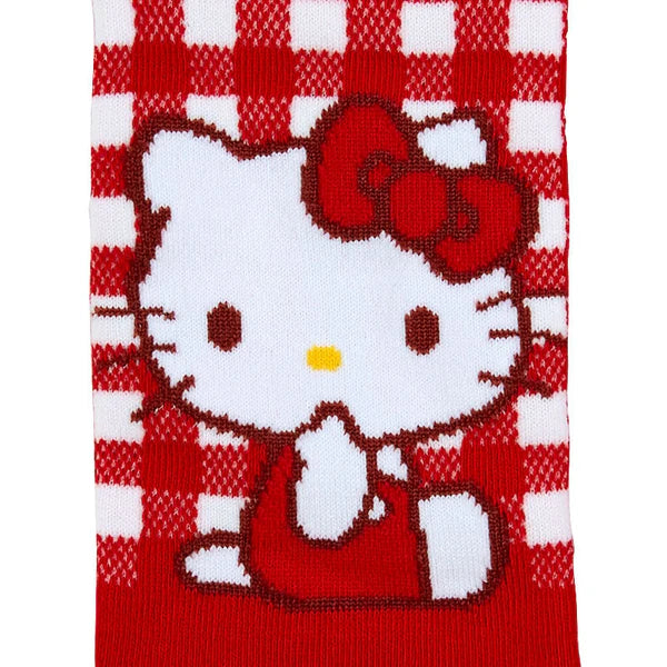 Sanrio Characters Checkered Adult Ankle Socks