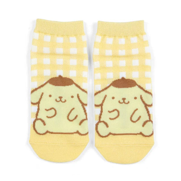 Sanrio Characters Checkered Adult Ankle Socks