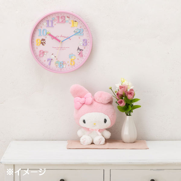 Sanrio Characters Mix Strawberry Wall Clock