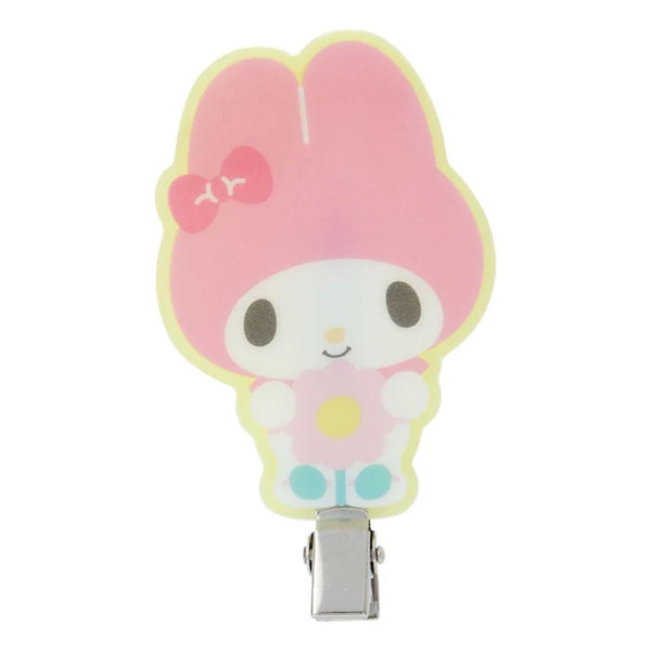 Sanrio Characters Pastel Check Hair Clip