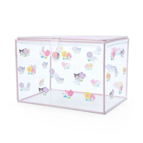 Sanrio Characters Pastel Check Storage Box