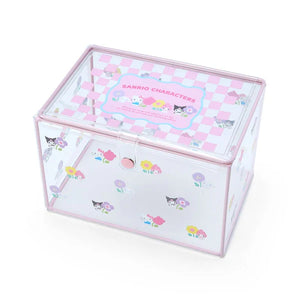 Sanrio Characters Pastel Check Storage Box