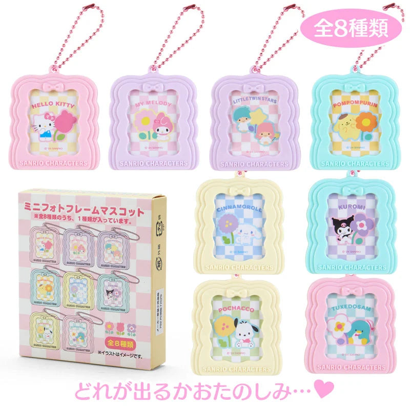 Sanrio Characters Pastel Check Photo Frame Blind Box