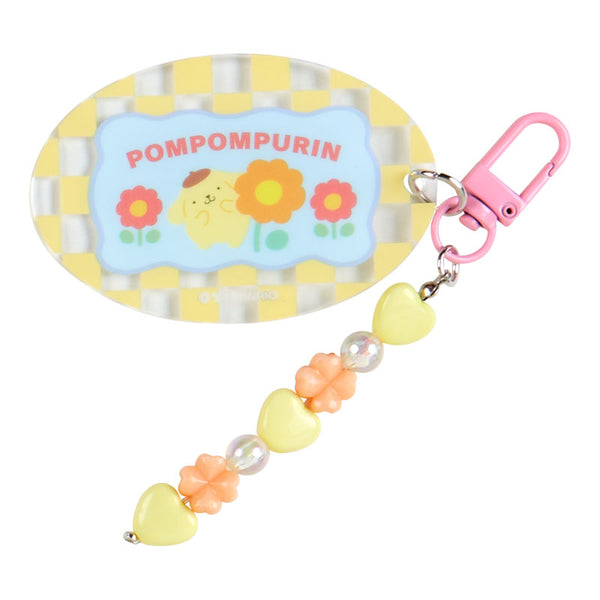 Sanrio Characters Mix Pastel Check Keyring Blind Box