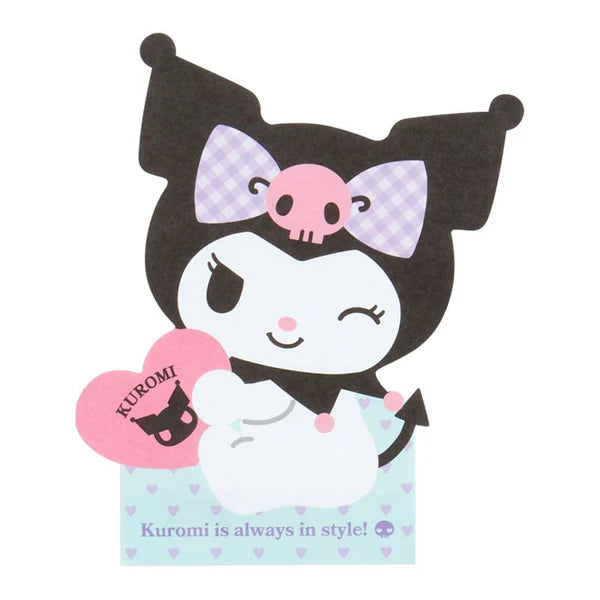 Sanrio Characters Diecut Memo Pad