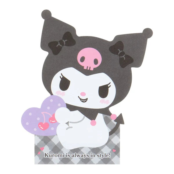 Sanrio Characters Diecut Memo Pad