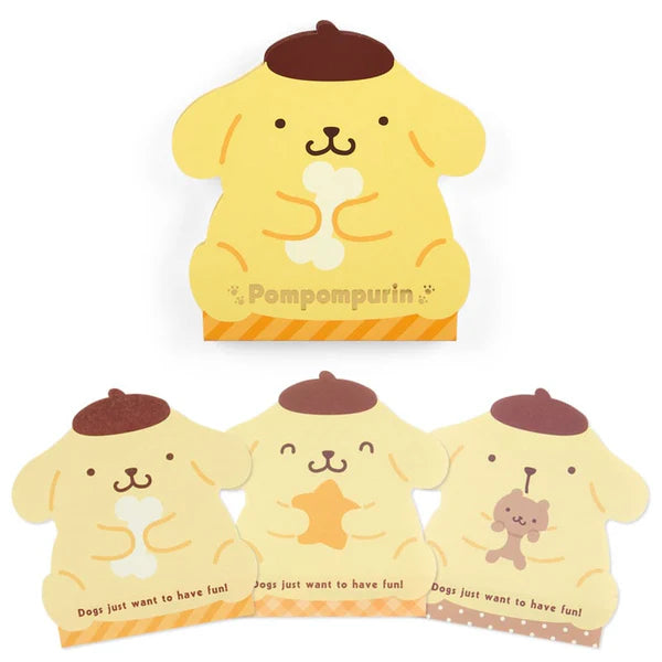 Sanrio Characters Diecut Memo Pad