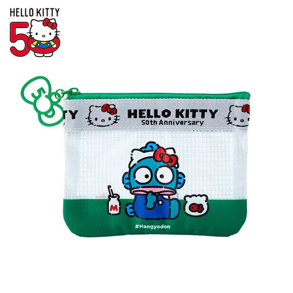 Sanrio Characters 50th Anniversary Hello, Everyone! Mini Flat Pouch