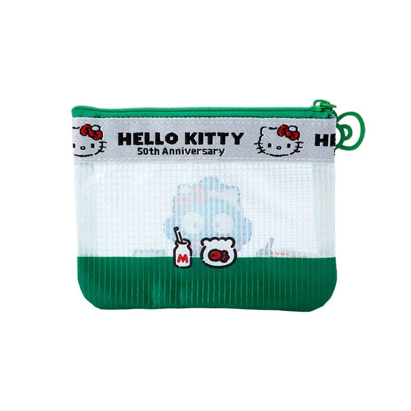 Sanrio Characters 50th Anniversary Hello, Everyone! Mini Flat Pouch