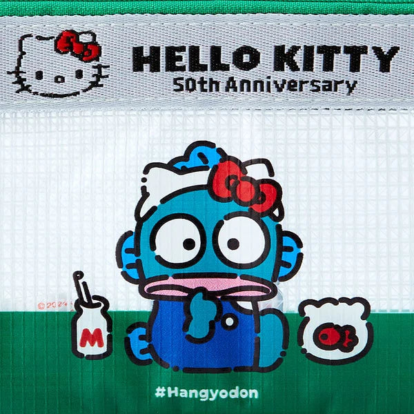 Sanrio Characters 50th Anniversary Hello, Everyone! Mini Flat Pouch