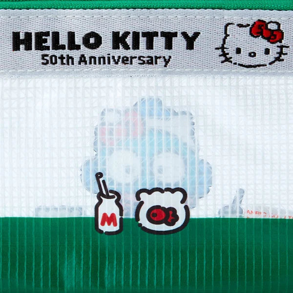 Sanrio Characters 50th Anniversary Hello, Everyone! Mini Flat Pouch