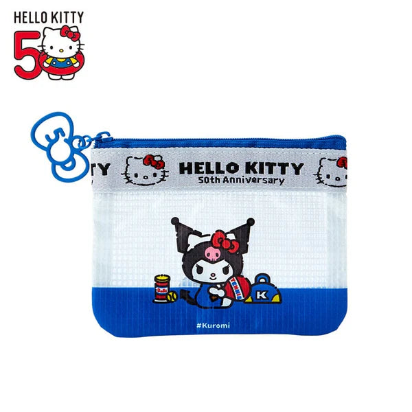 Sanrio Characters 50th Anniversary Hello, Everyone! Mini Flat Pouch